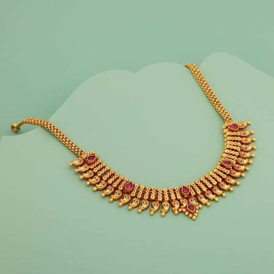 Temple Necklace Silver Temple Necklace 197076
