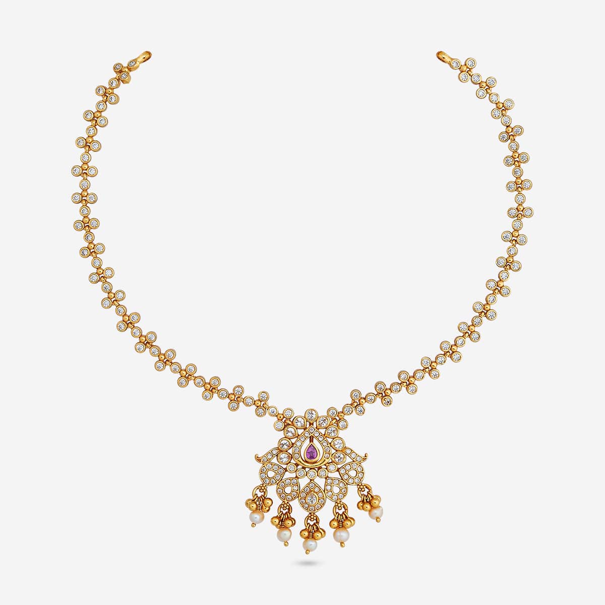 Temple Necklace Silver Temple Necklace 204875