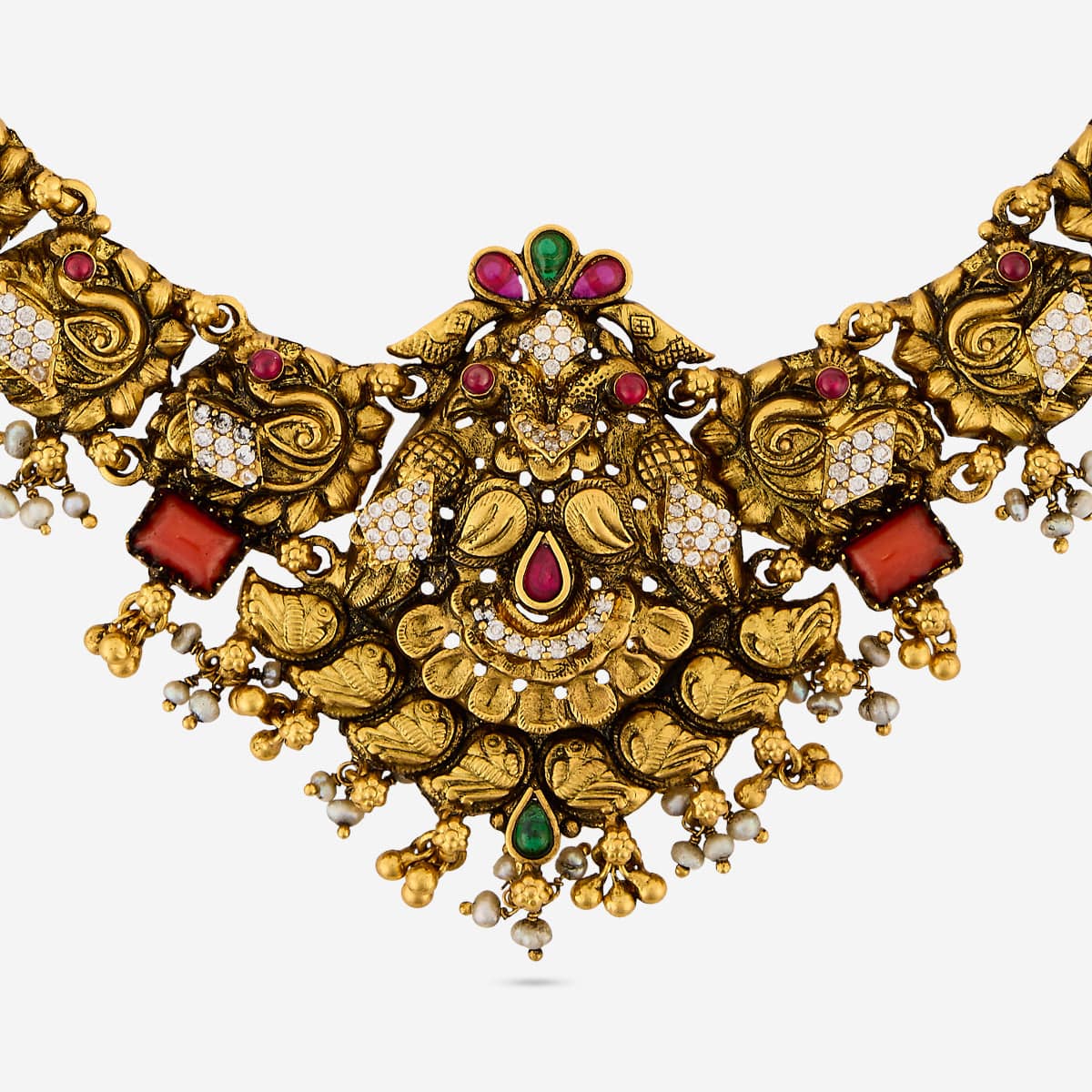 Temple Necklace Silver Temple Necklace 193298