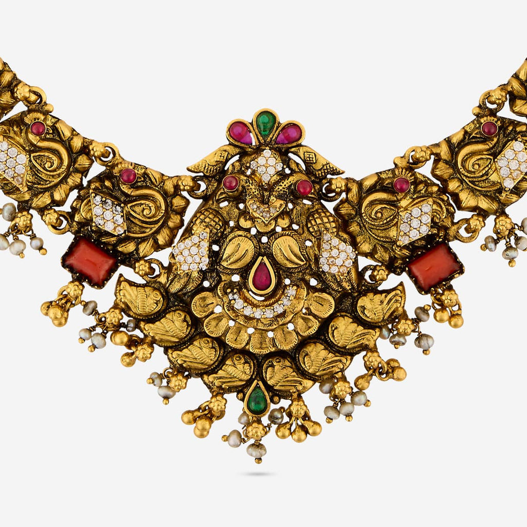 Temple Necklace Silver Temple Necklace 193298