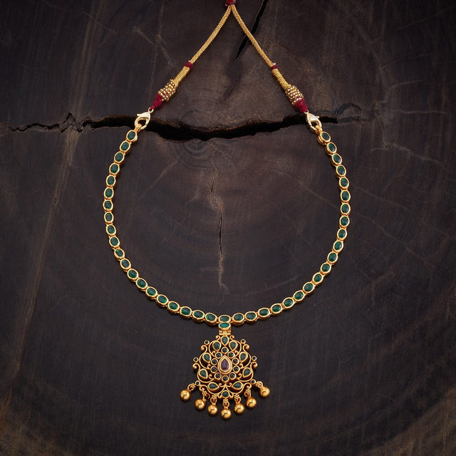 Temple Necklace Reversible 92.5 Silver Temple Necklace 165734