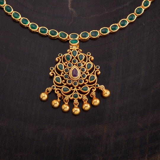 Temple Necklace Reversible 92.5 Silver Temple Necklace 165734
