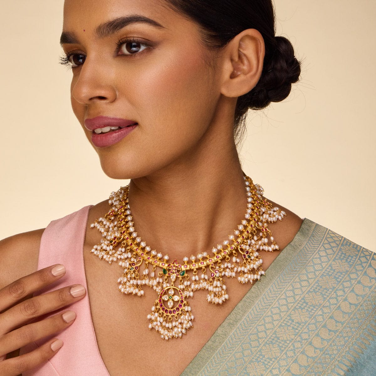 Temple Necklace Silver Temple Necklace 148771