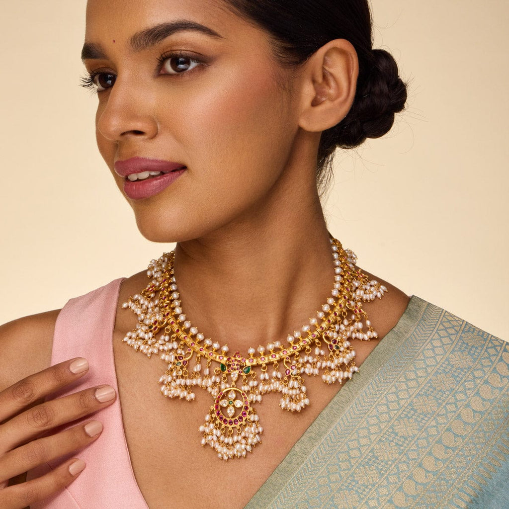 Temple Necklace Silver Temple Necklace 148771