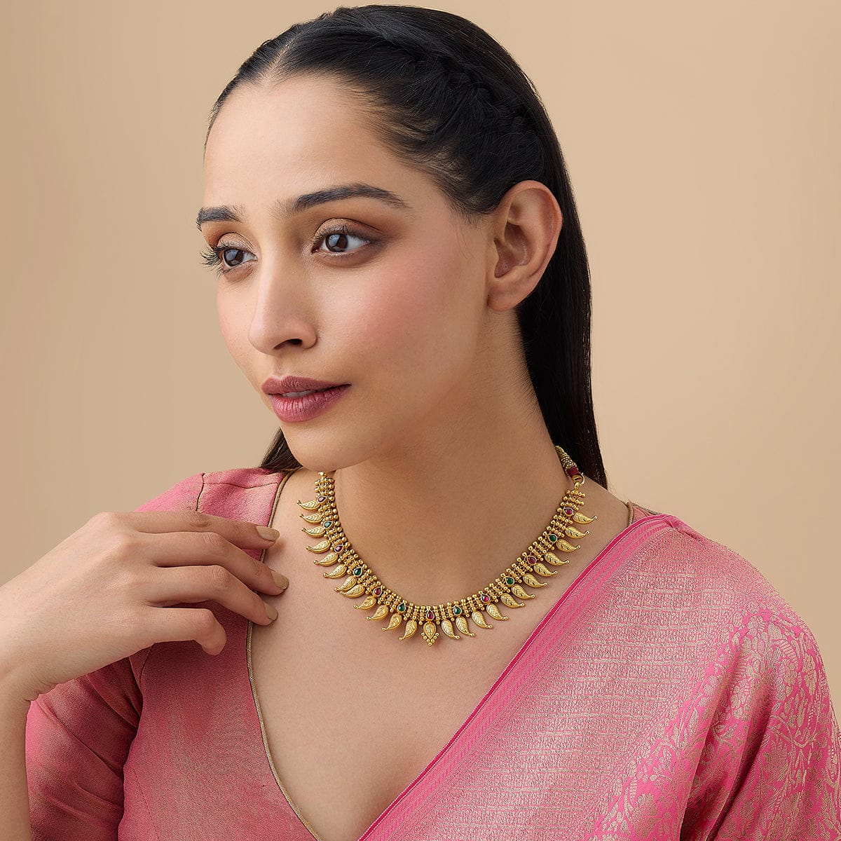 Temple Necklace Silver Temple Necklace 163643