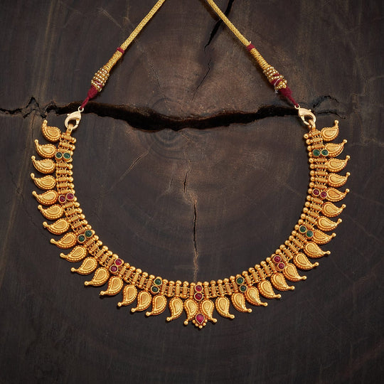 Temple Necklace Silver Temple Necklace 165442