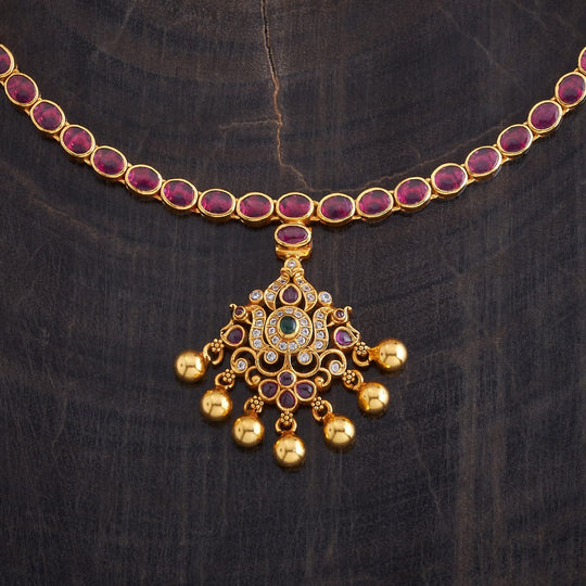 Temple Necklace Silver Temple Necklace 170005