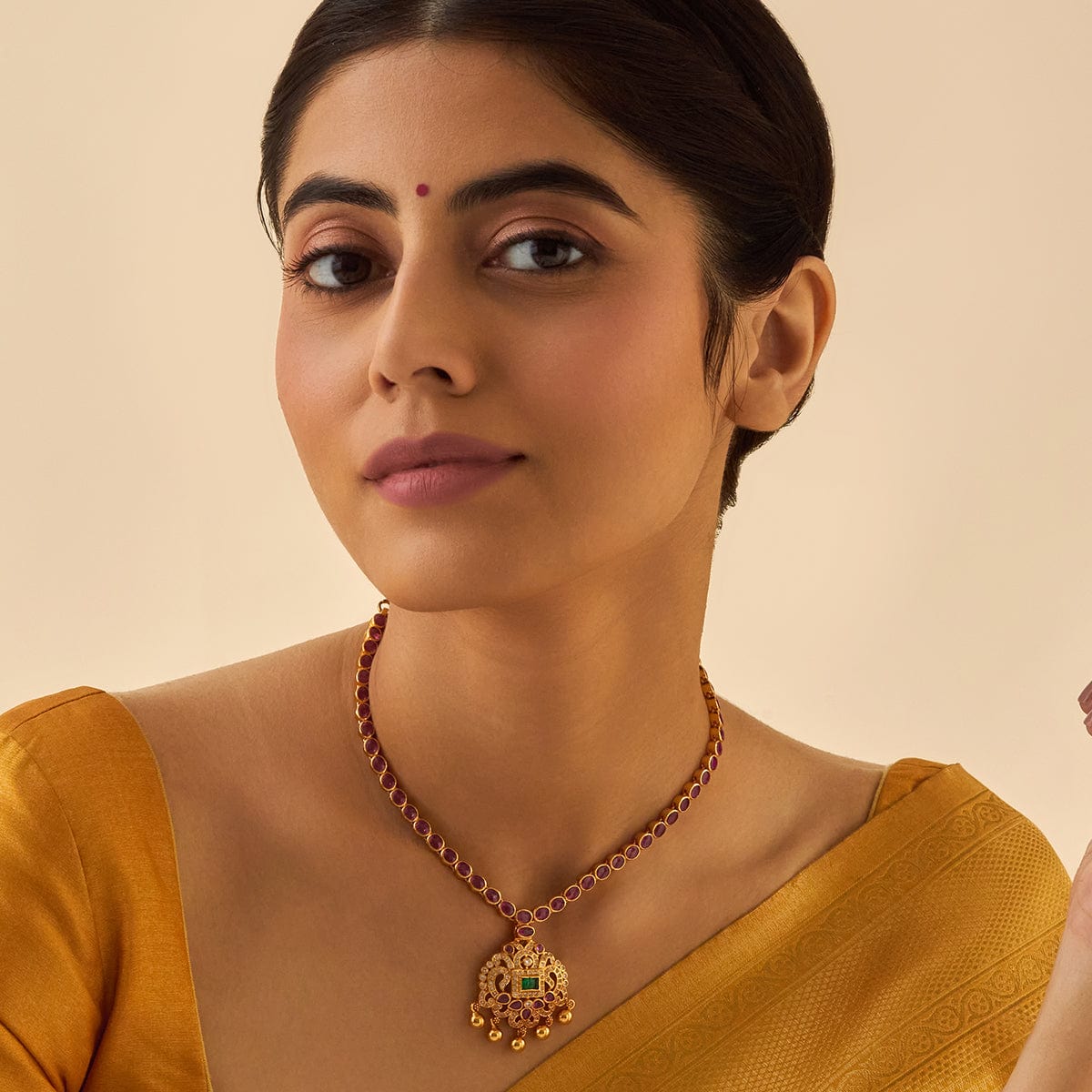 Temple Necklace Silver Temple Necklace 170011