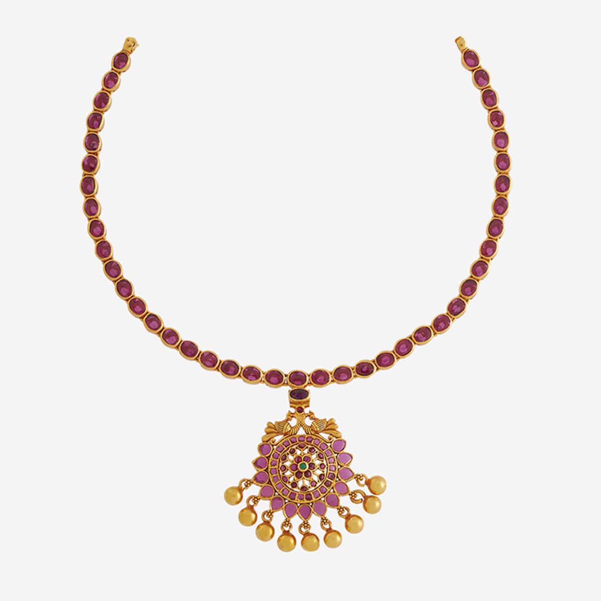 Temple Necklace Silver Temple Necklace 173303