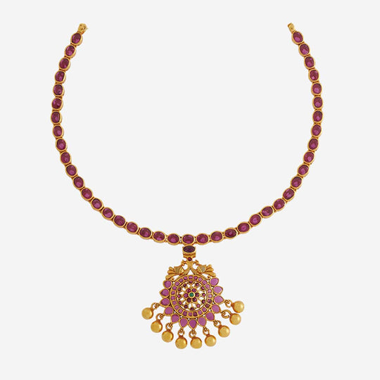Temple Necklace Silver Temple Necklace 173303