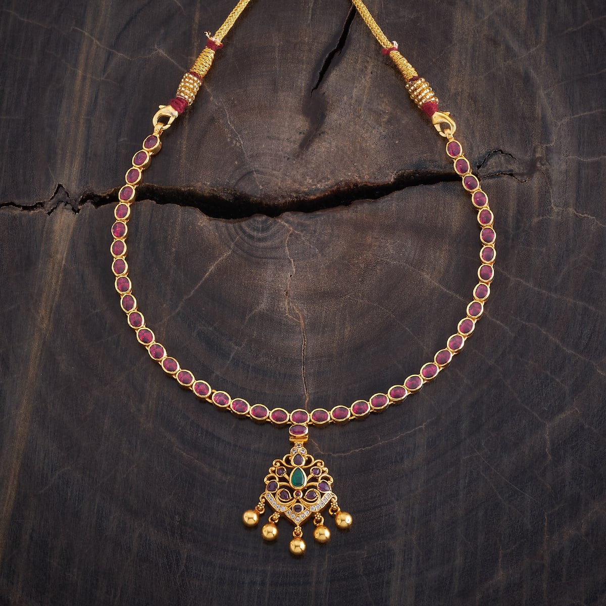 Temple Necklace Silver Temple Necklace 173304