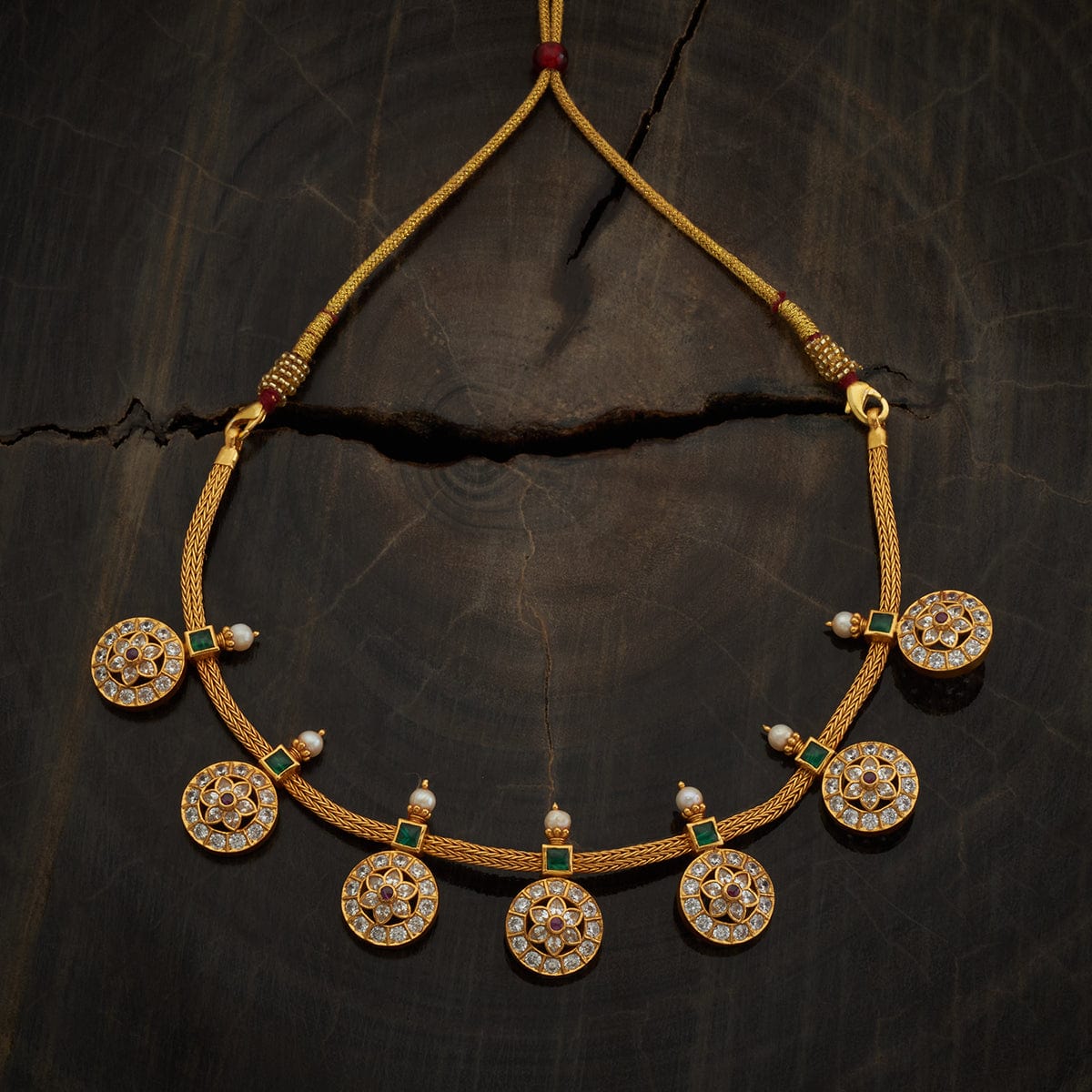 Temple Necklace Silver Temple Necklace 177331