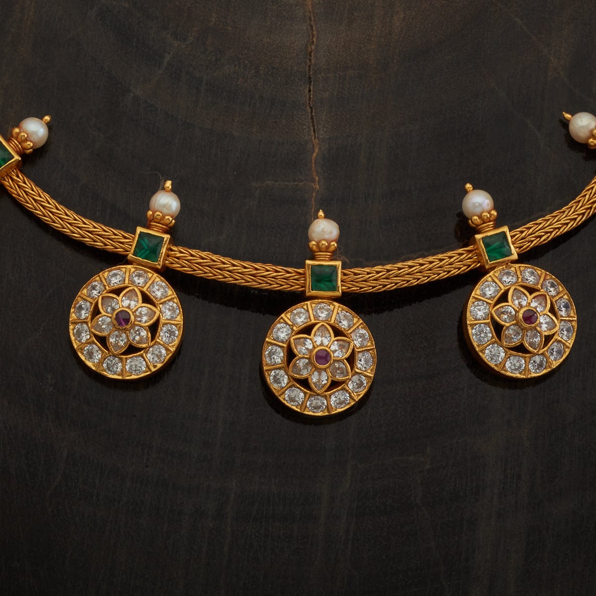 Temple Necklace Silver Temple Necklace 177331