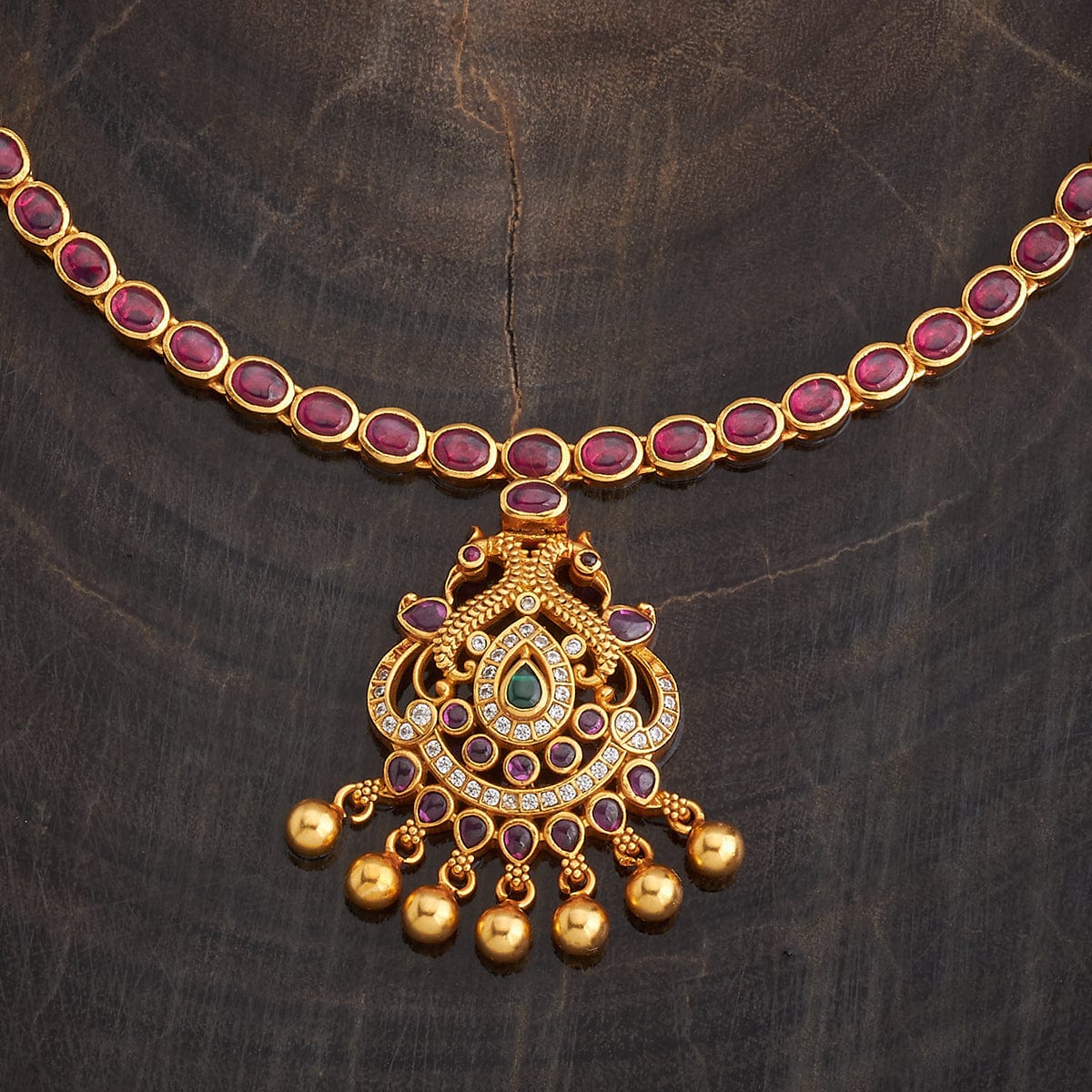 Temple Necklace Silver Temple Necklace 177526