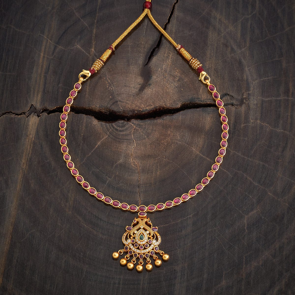 Temple Necklace Silver Temple Necklace 177526