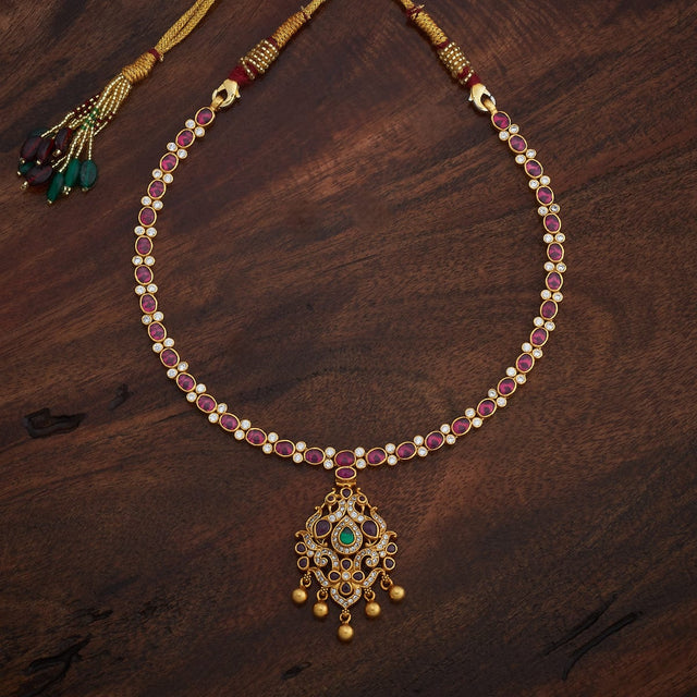 Temple Necklace Silver Temple Necklace 177531