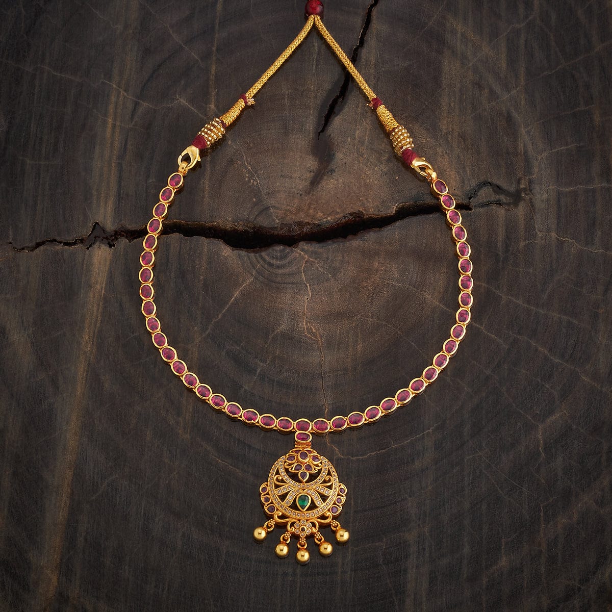 Temple Necklace Silver Temple Necklace 177535