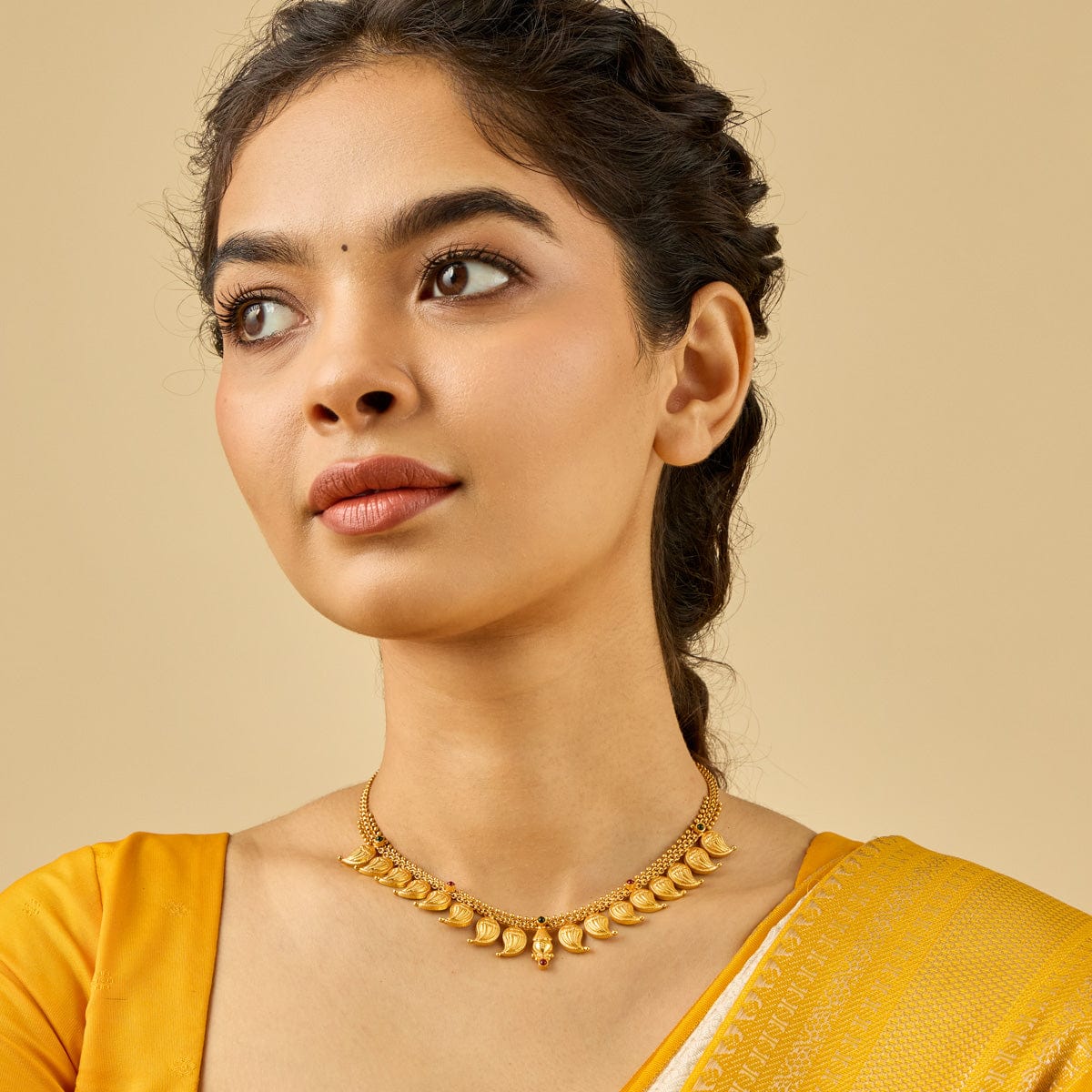 Temple Necklace Silver Temple Necklace 177984