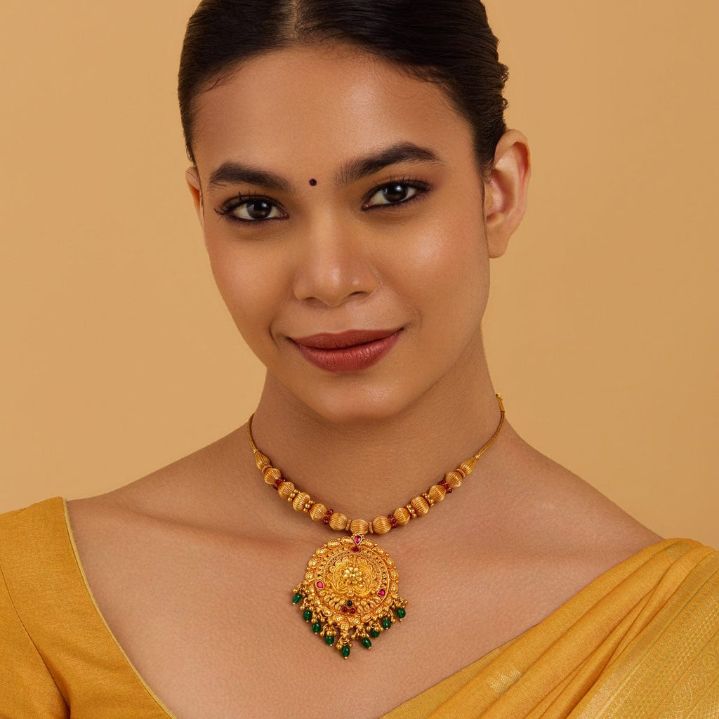 Temple Necklace Silver Temple Necklace 178010