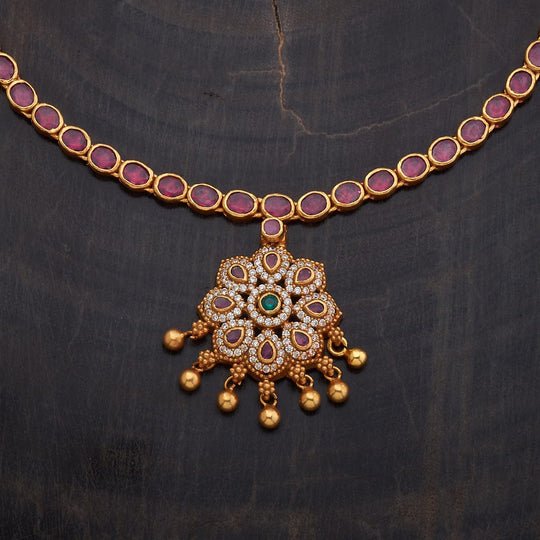 Temple Necklace Silver Temple Necklace 178083