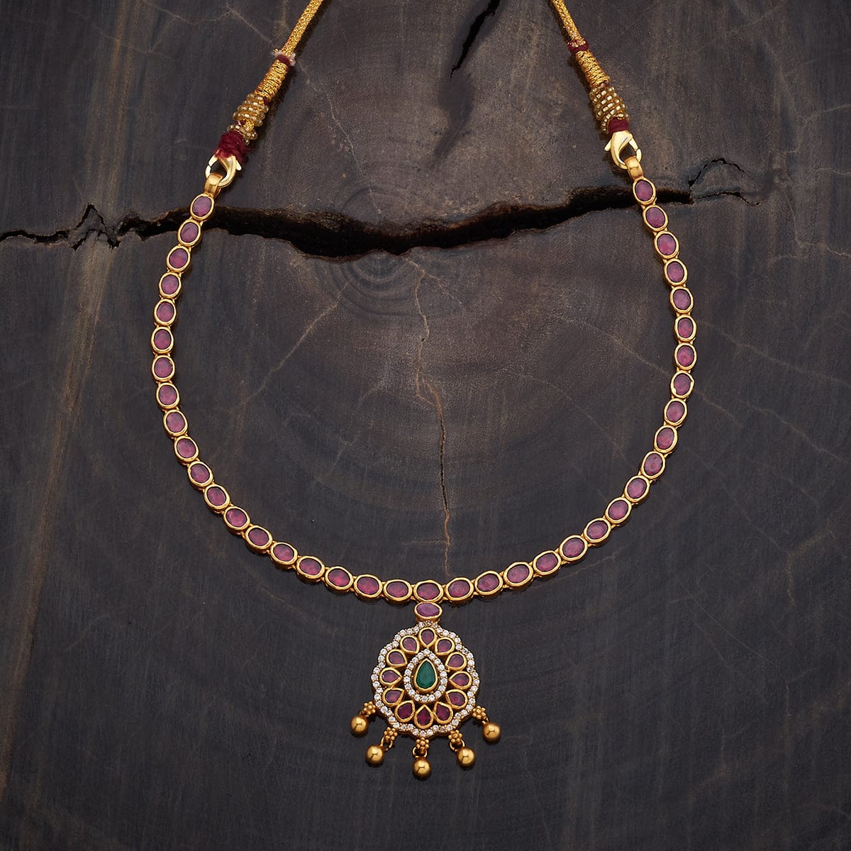 Temple Necklace Silver Temple Necklace 178084