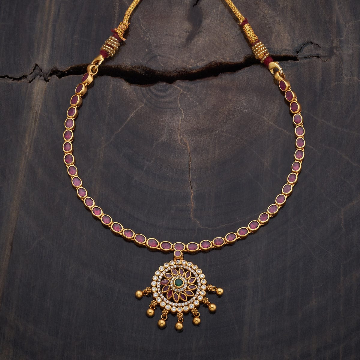 Temple Necklace Silver Temple Necklace 178085