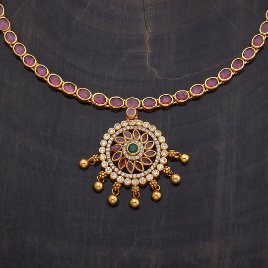 Temple Necklace Silver Temple Necklace 178085