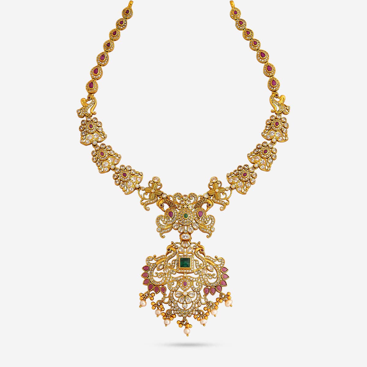 Temple Necklace Silver Temple Necklace 178102