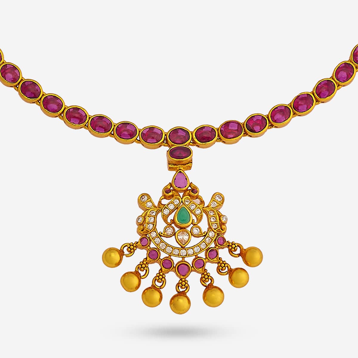 Temple Necklace Silver Temple Necklace 178512