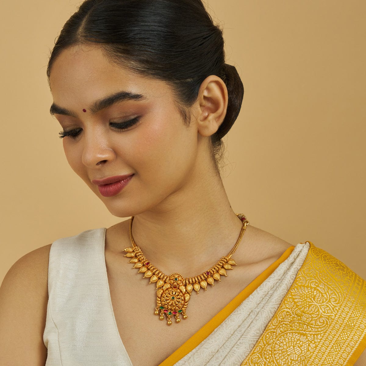 Temple Necklace Silver Temple Necklace 179567