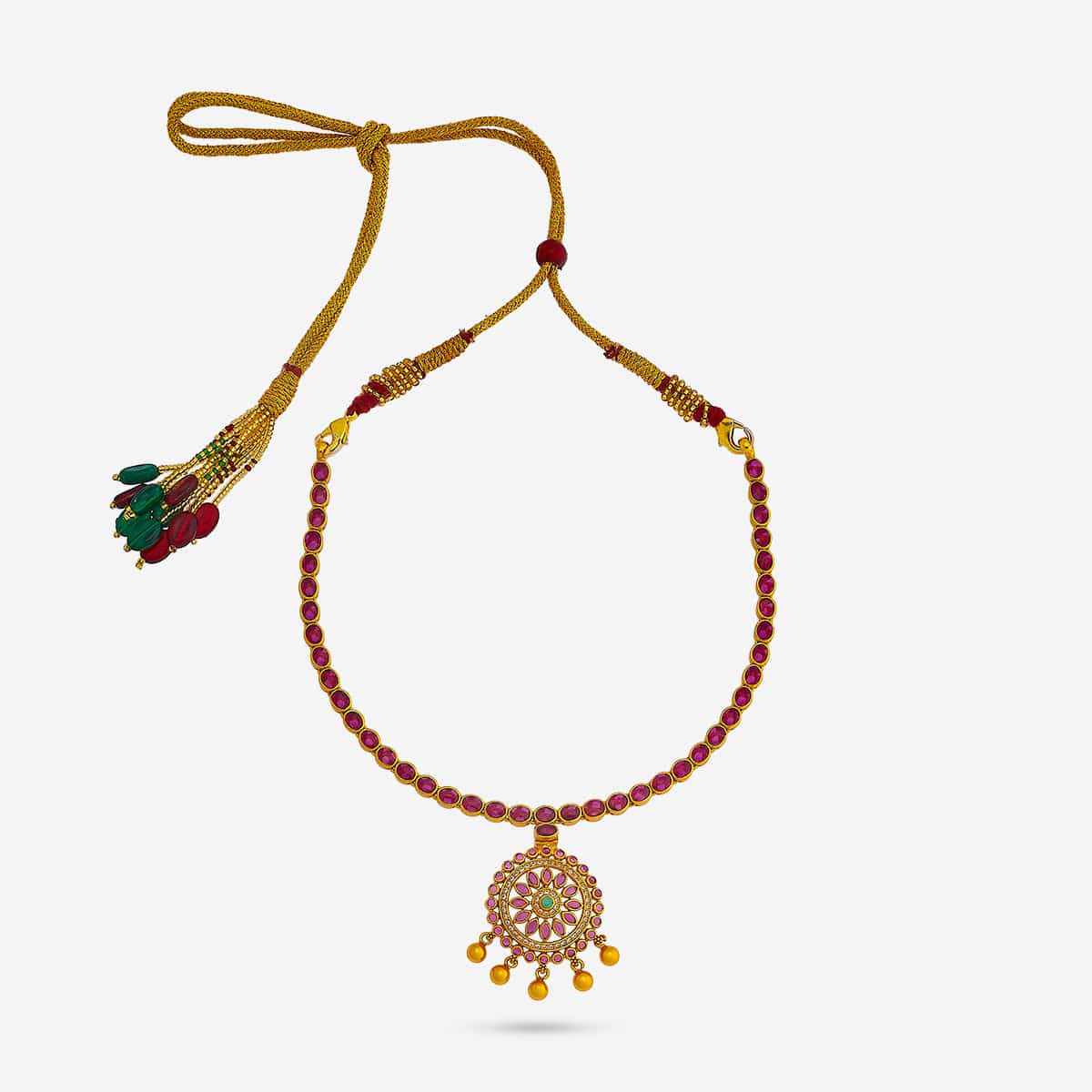 Temple Necklace Silver Temple Necklace 180958