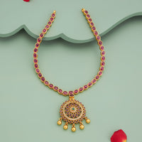 Temple Necklace Silver Temple Necklace 180958