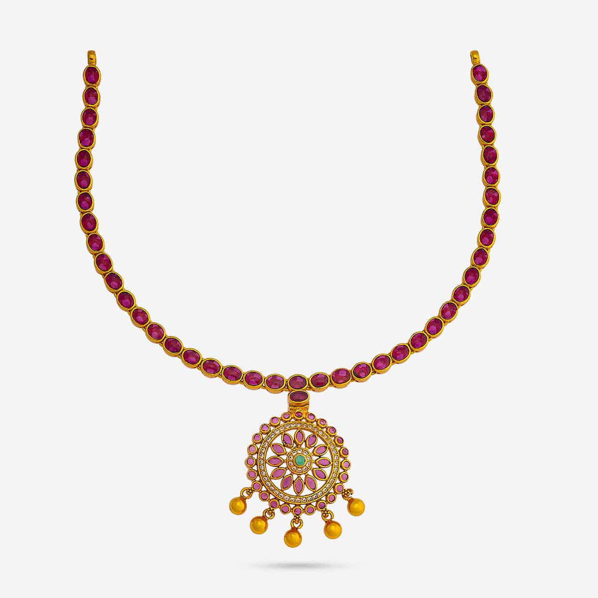 Temple Necklace Silver Temple Necklace 180958