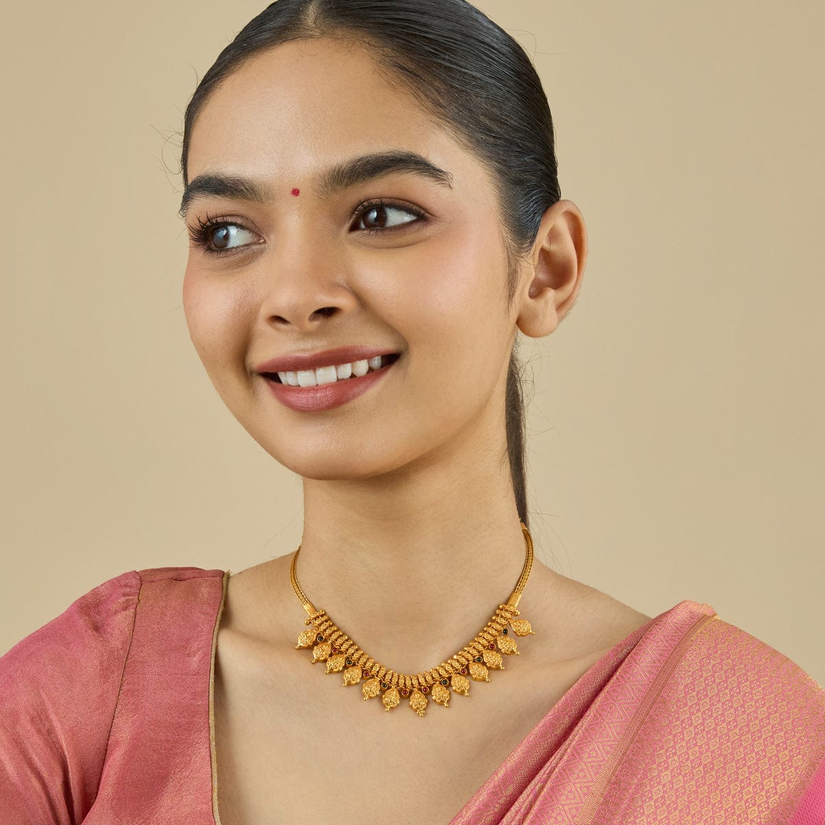 Temple Necklace Silver Temple Necklace 181584