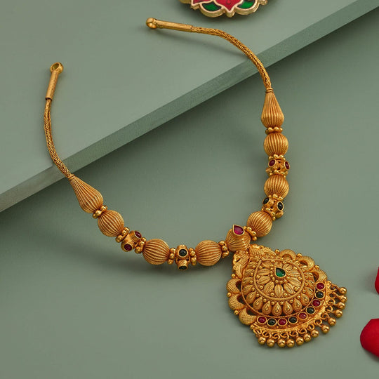 Temple Necklace Silver Temple Necklace 182804