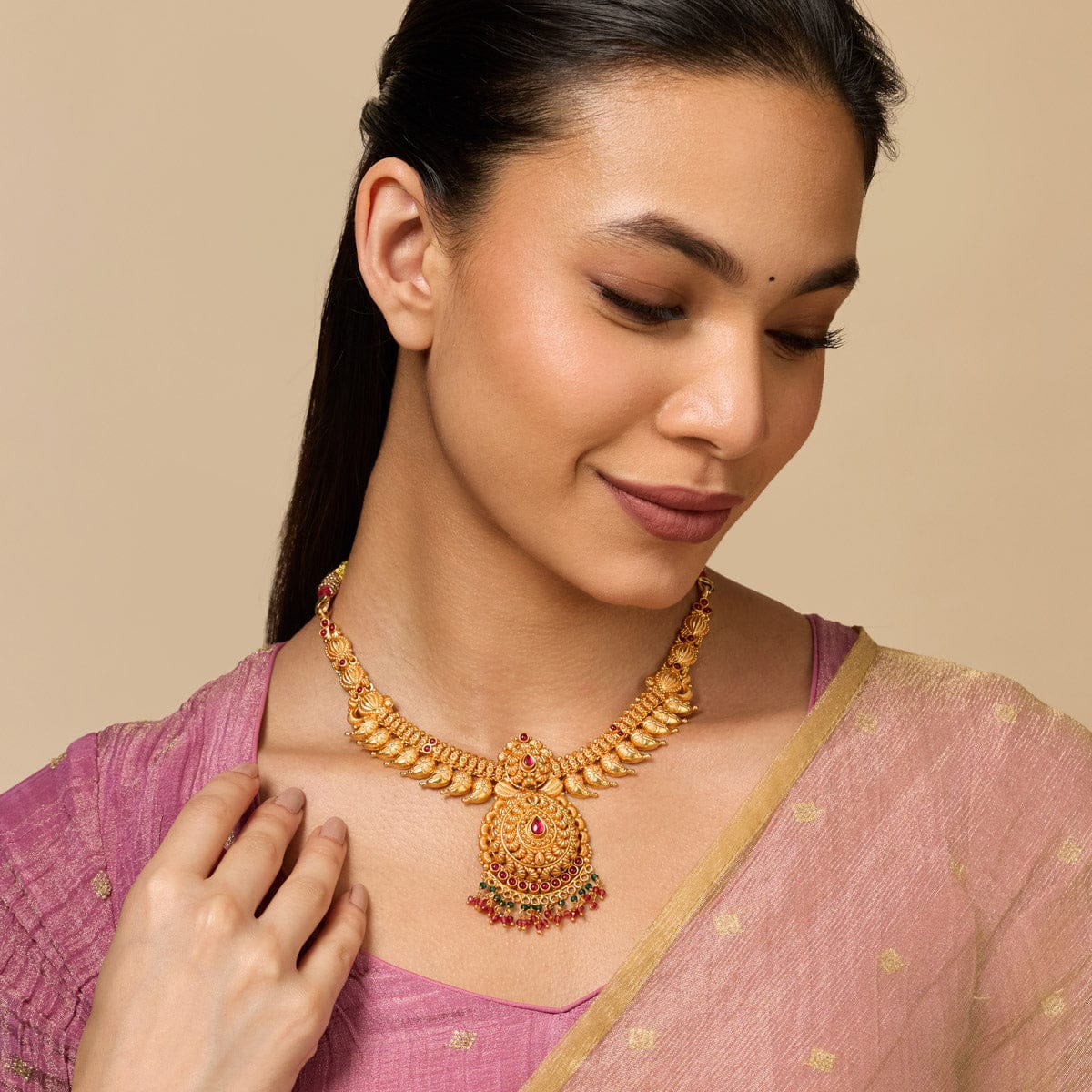 Temple Necklace Silver Temple Necklace 182809