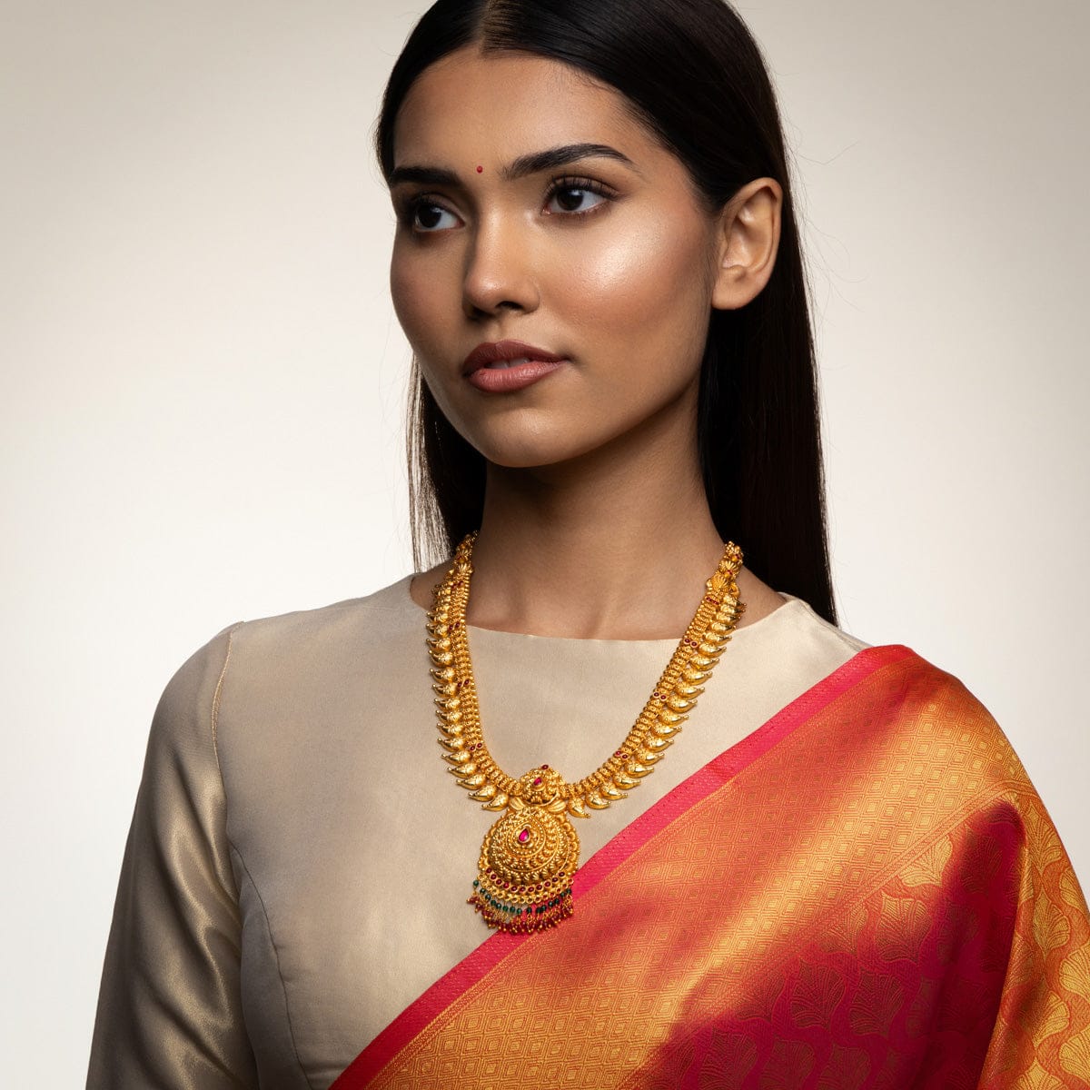 Temple Necklace Silver Temple Necklace 182813