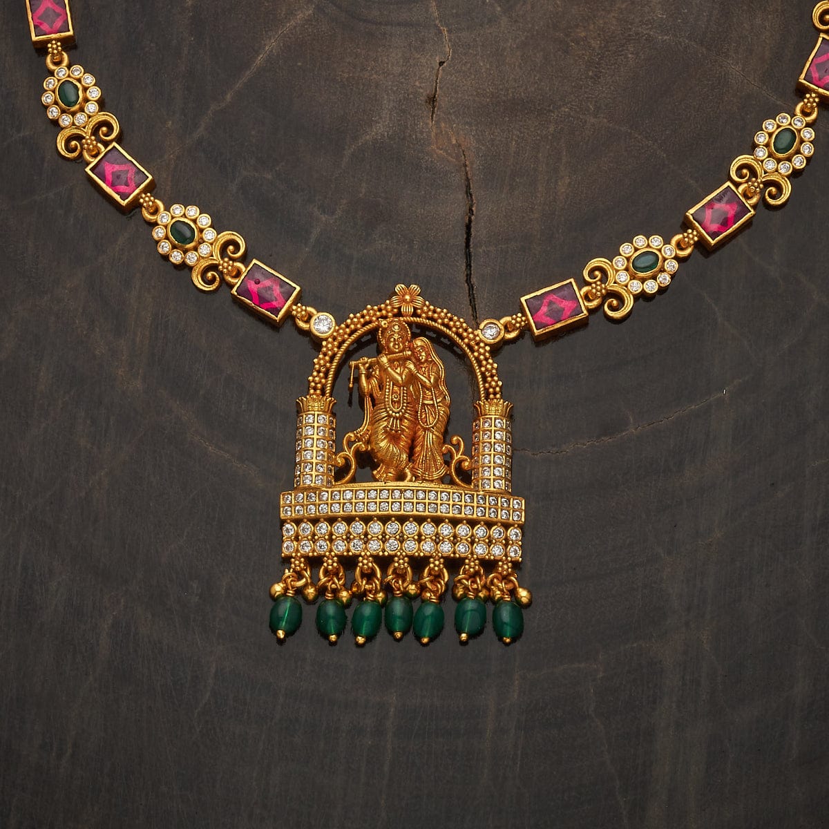 Temple Necklace Silver Temple Necklace 183327