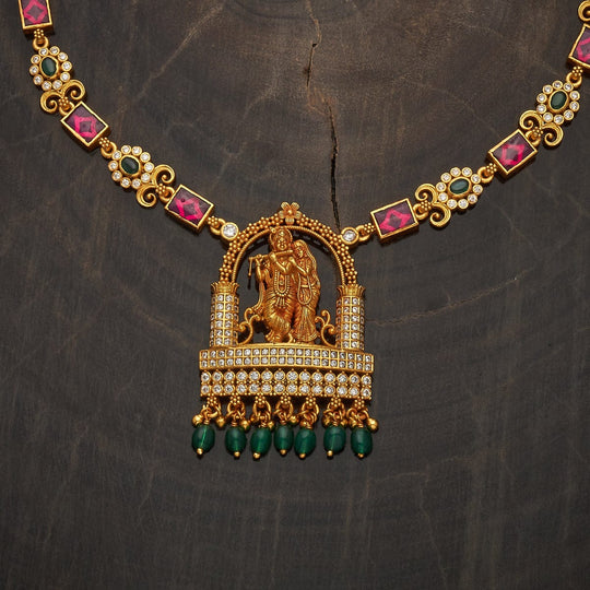 Temple Necklace Silver Temple Necklace 183327