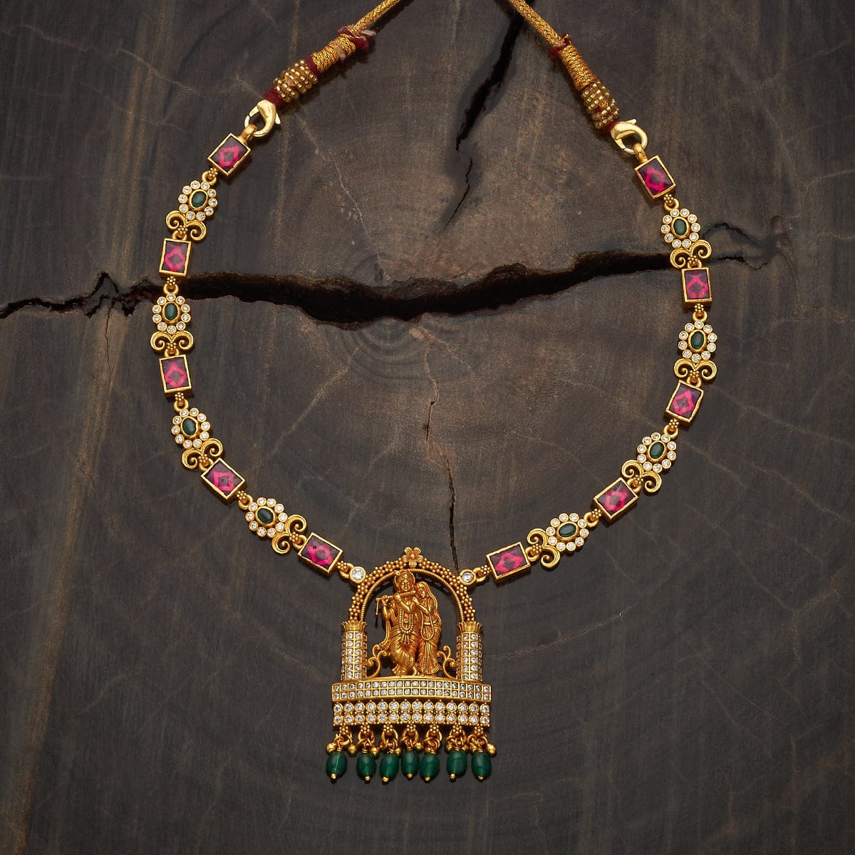 Temple Necklace Silver Temple Necklace 183327