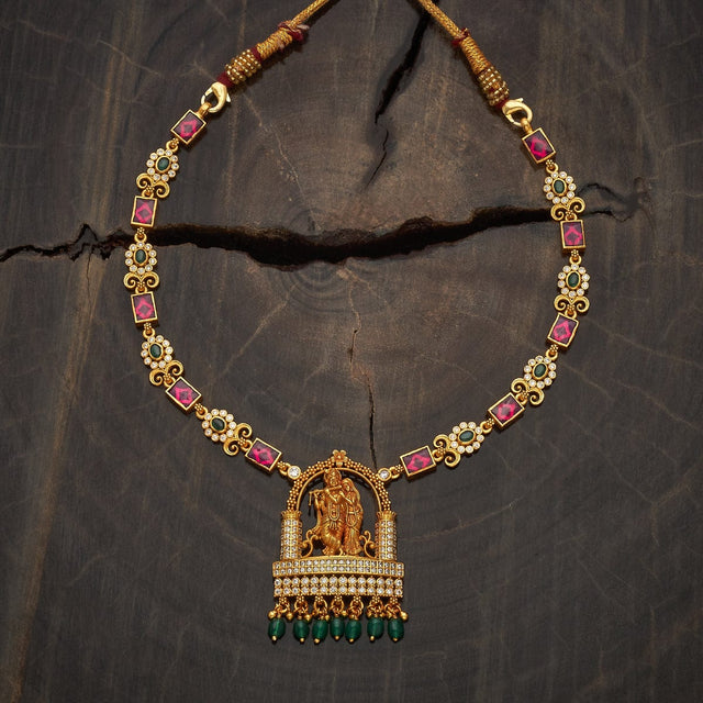 Temple Necklace Silver Temple Necklace 183327