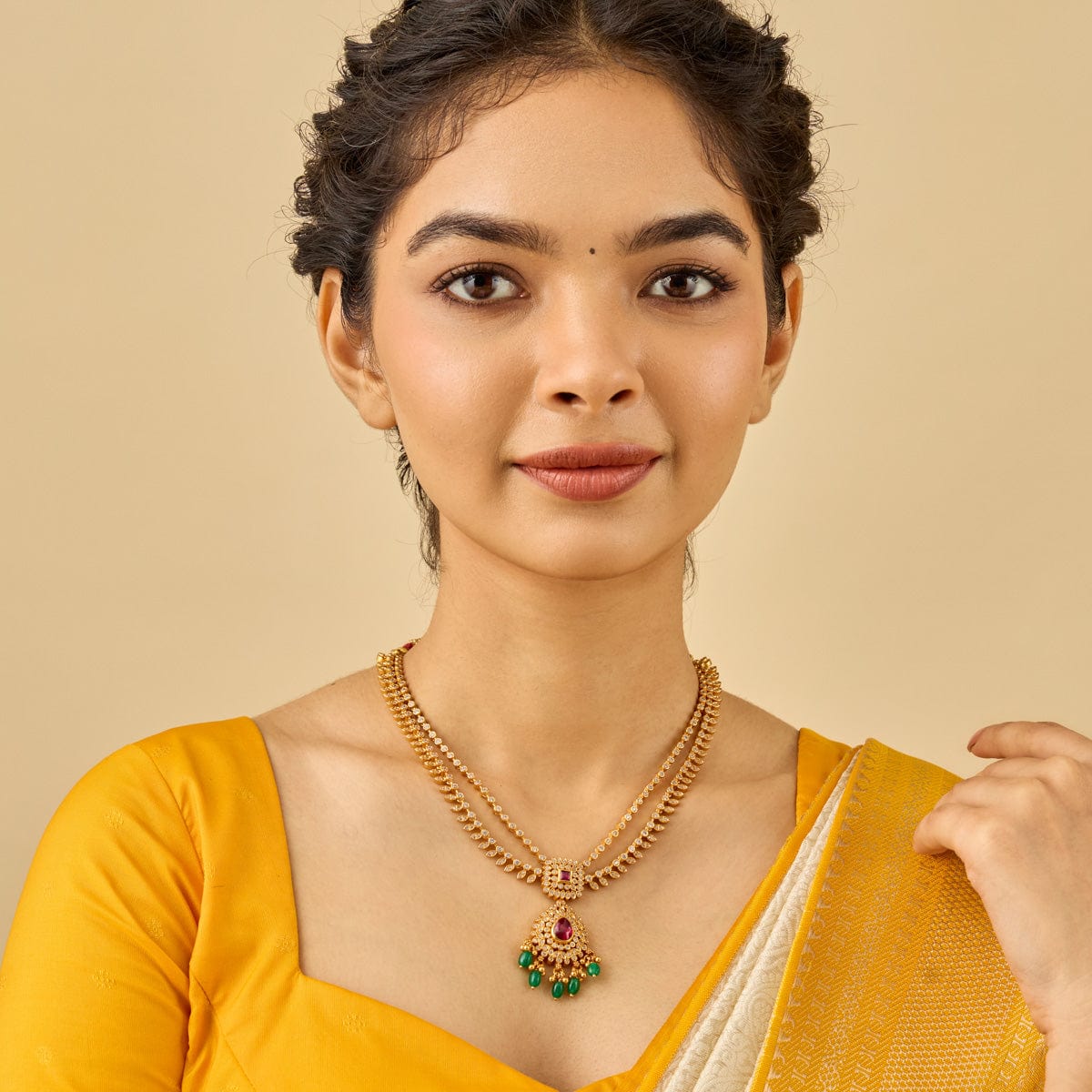 Temple Necklace Silver Temple Necklace 185427