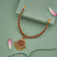 Temple Necklace Silver Temple Necklace 185432