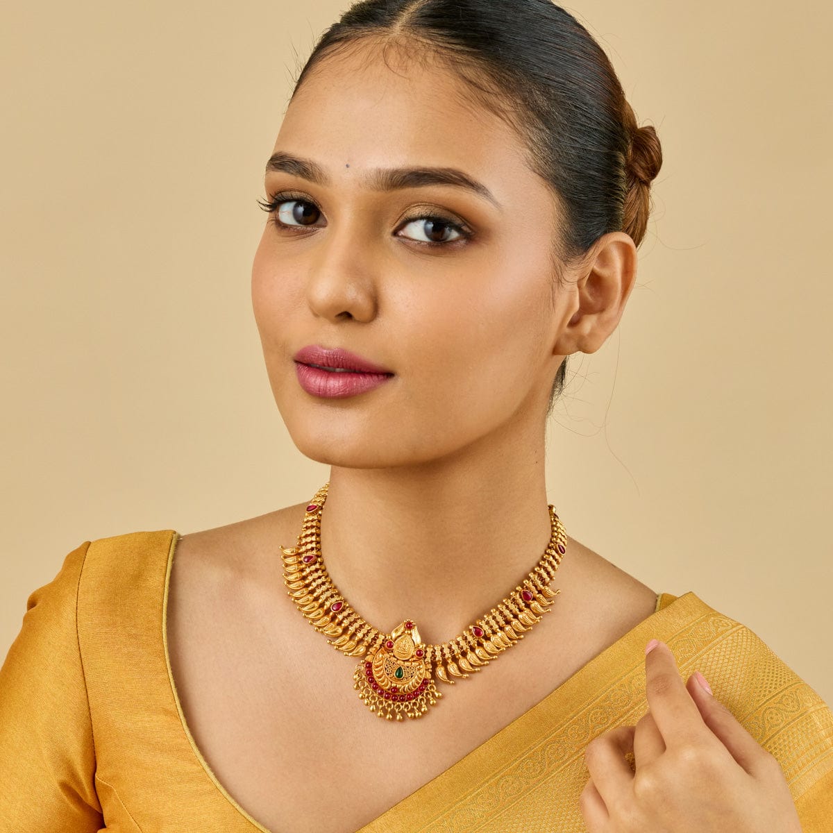 Temple Necklace Silver Temple Necklace 185434