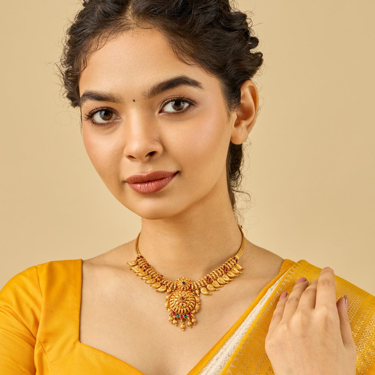 Temple Necklace Silver Temple Necklace 185463