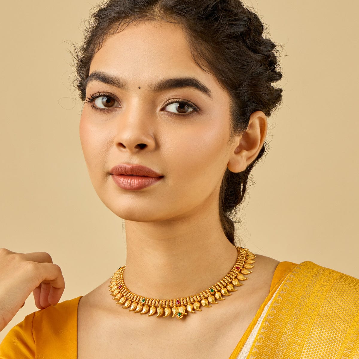 Temple Necklace Silver Temple Necklace 185470