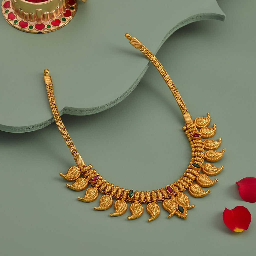 Temple Necklace Silver Temple Necklace 185473