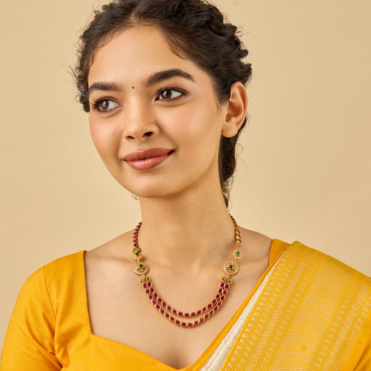 Temple Necklace Silver Temple Necklace 186483