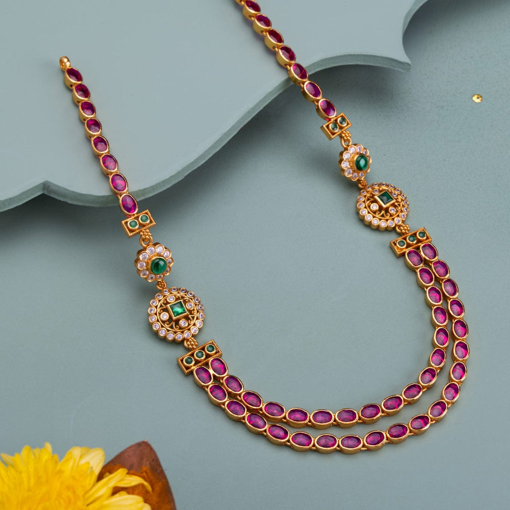 Temple Necklace Silver Temple Necklace 186483