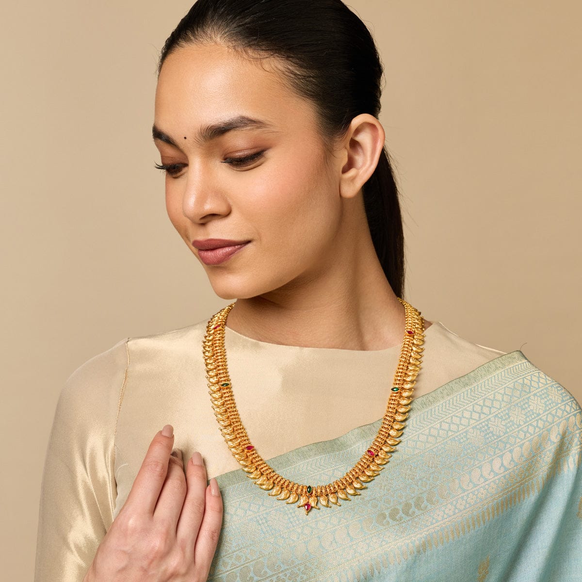 Temple Necklace Silver Temple Necklace 188169